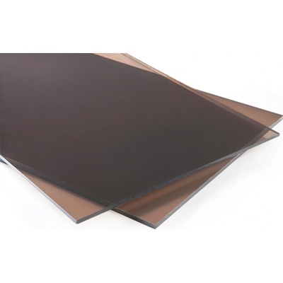 Arla Plast Plný polykarbonát 5 mm s UV 1 x 1 m bronz 1 ks