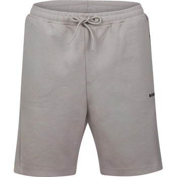 Image 1 of Boss Поларени къси панталони Boss Men's HBG Headlo Cotton Blend Fleece Jogger Shorts - Light Beige