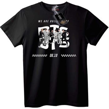 NOONEBRAND Тениска BTS We Are Bulletproof - M, White