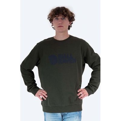 Fjällräven Logo Sweater DEEP FOREST