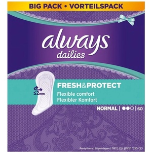 Always Ежедневни превръзки Always Dailies - Normal, 60 броя