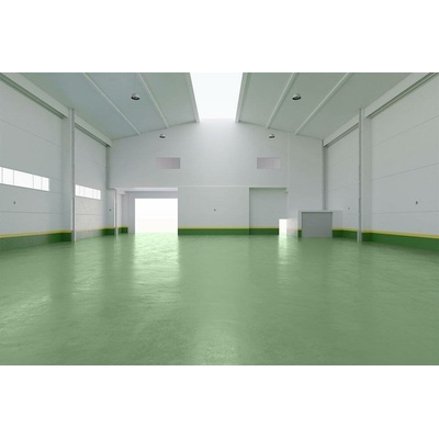 Strukturovaná Epoxidová hmota ROKOFLOOR® TOPCOAT set-RK 879 RAL 6021 Bledězelená 25KG set