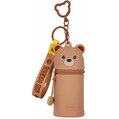 Legami Mini Kawaii - Coin Purse With Key Ring - Teddy Bear uni