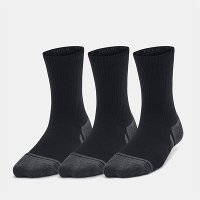 Under Armour Детски чорапи Under Armour UA Performance Tech 3-Pack Crew Socks Kids' - Black