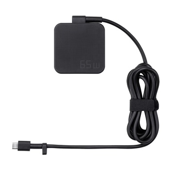 ASUS Зарядно за лаптоп ASUS 65W Type-C - Черно (90XB04EN-MPW1G0)