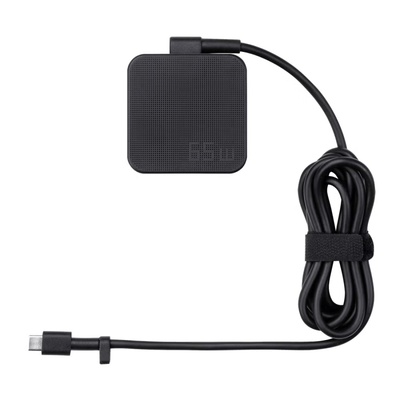 ASUS Зарядно за лаптоп ASUS 65W Type-C - Черно (90XB04EN-MPW1G0)