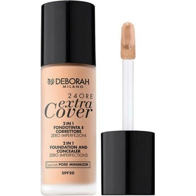 Deborah Milano vysoce krycí make-up 24ore Extra Cover 0 Fair Rose 30 ml
