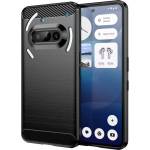 Techsuit Калъф за телефон Nothing (3a) - Techsuit - Carbon Silicone - Черен (KF2346888)