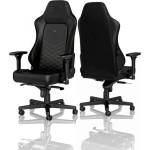 Noblechairs Геймърски стол noblechairs HERO PU Leather Black/Arany NBL-HRO-PU-GOL (NBL-HRO-PU-GOL)