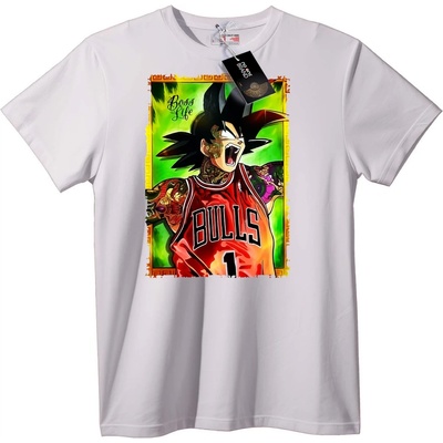 NOONEBRAND Тениска Dragon Ball Bulls Boss Life - 2XL, Black