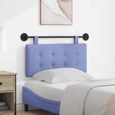 vidaXL Висяща табла Дънково син 100 x 55 x 5 см текстил (42031876)