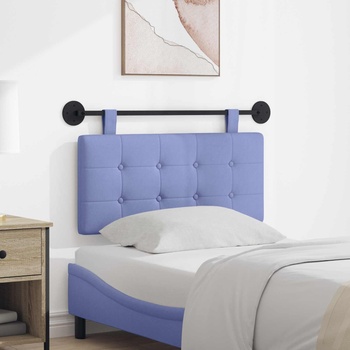 vidaXL Висяща табла Дънково син 100 x 55 x 5 см текстил (42031876)