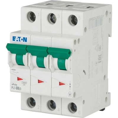 Eaton PL7-B6/3 char B 10kA 6A 263386