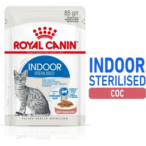  Хапки в сос Royal Canin Indoor Gravy - 1.02кг