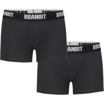 BRANDIT Мъжки боксерки (комплект 2 парчета) BRANDIT - 4501-black+black