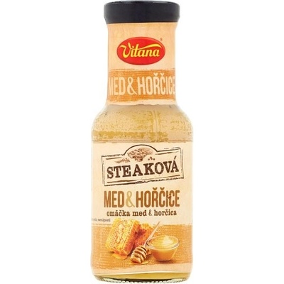 Vitana Steaková omáčka med & horčica 250 ml