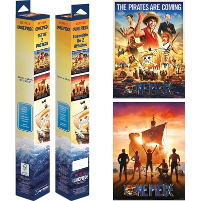Sada plagátov One Piece - Live Action 38 x 52 cm