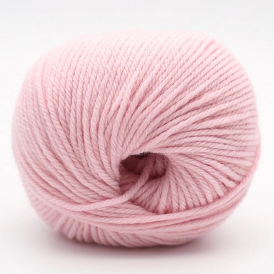 Příze The Merry Merino 110 GOTS vlna Kremke Soul Wool 50 g odstín: 10 powder pink