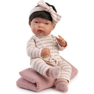 Antonio Juan 60146 TONETA realistická miminko s celovinylovým tělem 33 cm