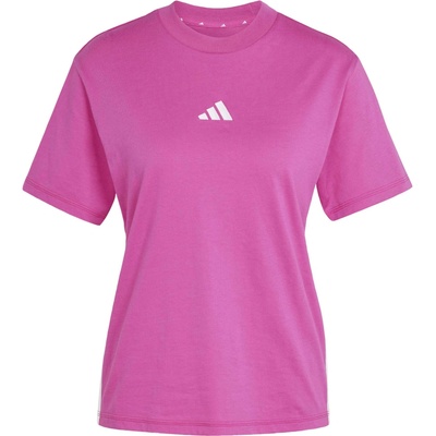 adidas Dámske tričko ESSENTIALS SMALL LOGO ružová biela
