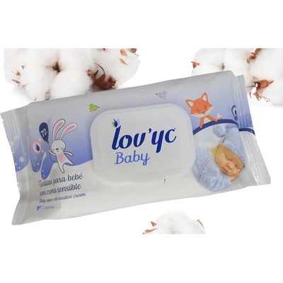 Lov’YC Lov yc БЕБЕШКИ КЪРПИЧКИ ЗА ЧУВСТВИТЕЛНА КОЖА 72бр