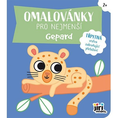 Jiri Models Omaľovánky pre najmenších Gepard