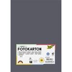 FOLIA Декоративен картон, 2 страници, А4, 300 г, 50 листа, folia, антрацитно сив 614/50 88 (614/50 88)