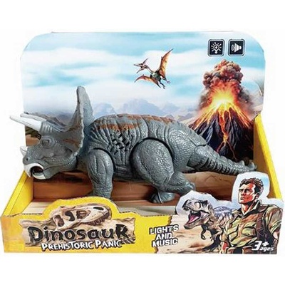 Cypress Интерактивна играчка Cypress - Динозавър Triceratops, ревящ (CY624533)
