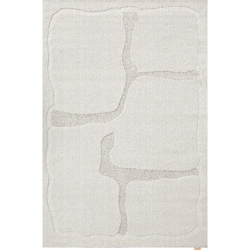 Agnella Светлосив вълнен килим 160x230 cm Morphic Organica - Agnella (5901760414067)