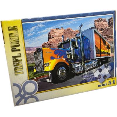 Trefl Трефел Пъзел Trefl 54 ел. мини лиценз - Карс камион син