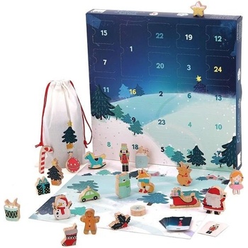Vilac Adventný kalendár Hmataj a nájdi