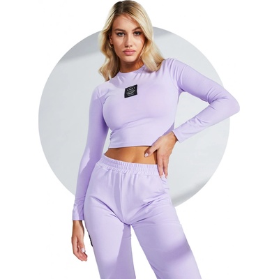 LALAVOOM Crop Unique Lilac