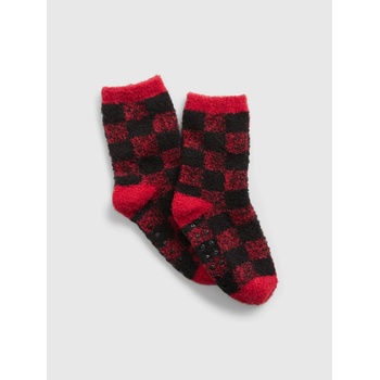 Gap dětské kostkované ponožky Červené