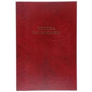 Barbara Signature briefcase barbara a4 10 sheets, burgundy