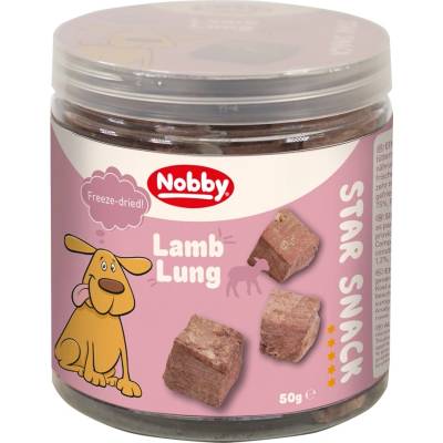 Nobby Starsnack mrazem sušená pochoutka Jehněčí plíce 50 g