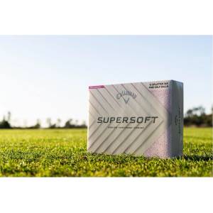 Callaway Supersoft Matte Golf Ball Pack - Pink