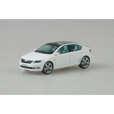 Abrex Škoda Vision D Concept 2011 Bílá Candy 1:43
