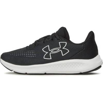 Under Armour Charged Pursuit 3 Big Logo Running Shoes Black/White