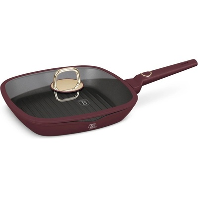 grilovací s titanovým povrchem a poklicí 28 cm Leonardo Collection BH-8037
