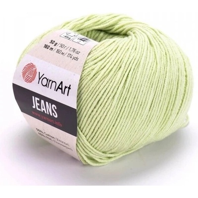 YarnArt Příze Gina / Jeans 11 světle zelená
