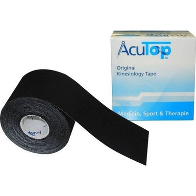 AcuTop kineziologický tejp černá 5 cm x 5 m