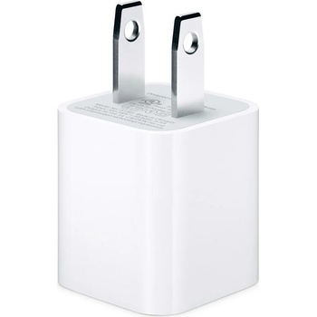 Apple Оригиналнo захранване с USB изход за ел. мрежа за iPhone и iPod (US стандарт) - Apple USB US Power Adapter 5W (bulk) (A1265)