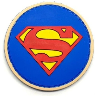 WARAGOD Nášivka 3D Superman 6cm