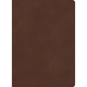 KJV Single-Column Wide-Margin Bible, Brown Leathertouch | Holman Bible Publishers (ISBN: 9781087767628)