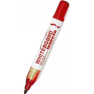 FlexOffice Маркер FlexOffice WB02 червен, 2.5 mm, за бяла дъска