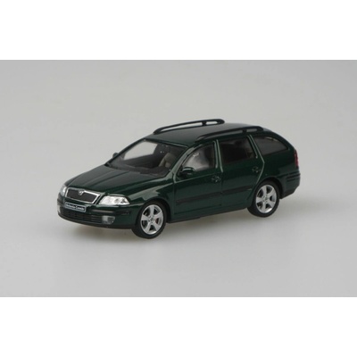 Abrex Škoda Octavia Combi 2004 tm. zelená 1:43