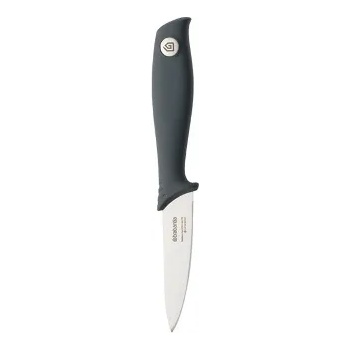 Brabantia Нож за белене Brabantia Tasty+ Dark Grey, 9cm (1001166)