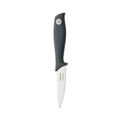 Brabantia Нож за белене Brabantia Tasty+ Dark Grey, 9cm (1001166)