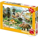 Puzzle Dino Život dinosaurů XL 100 dielov