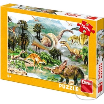 Dino Život dinosaurů XL 100 dielov